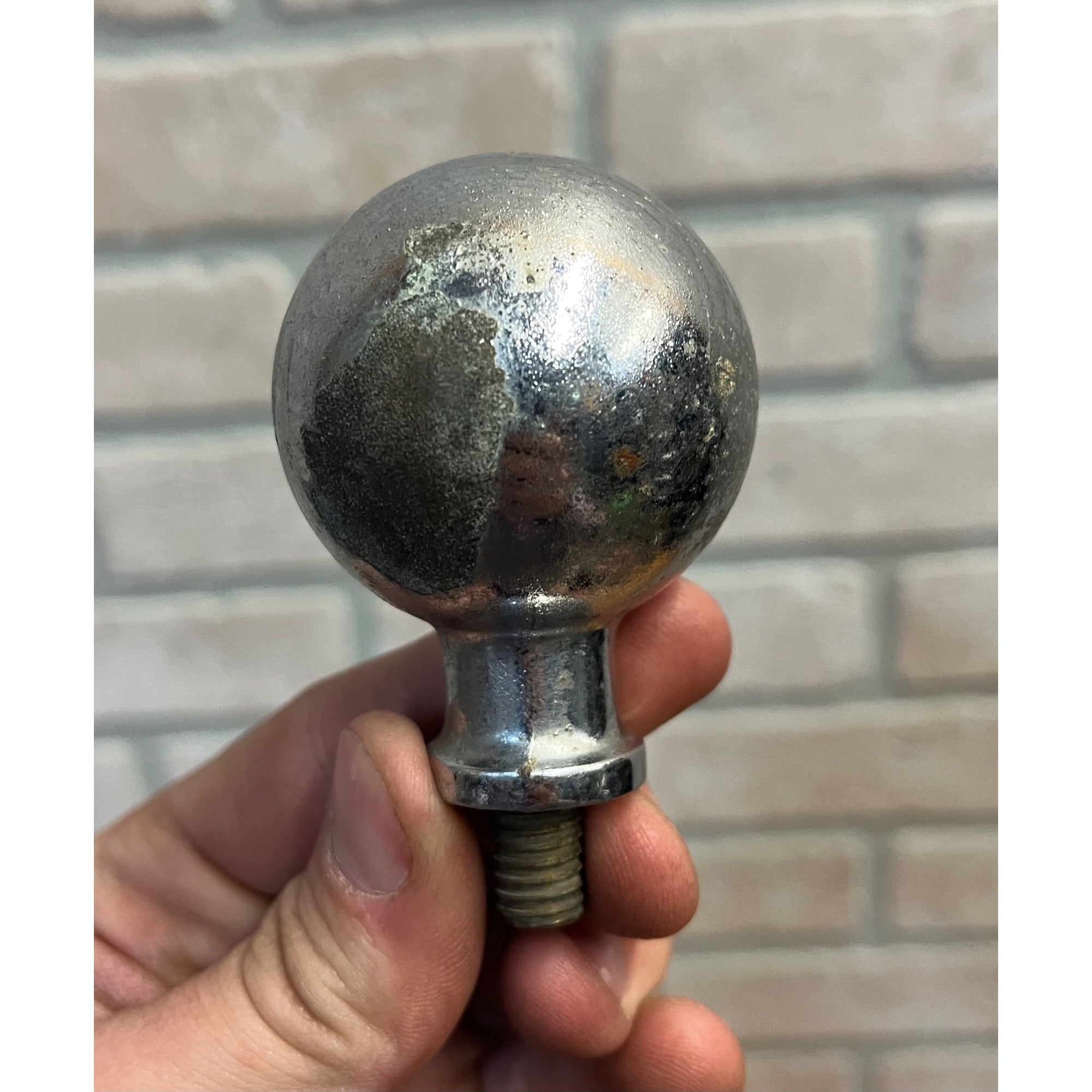 1930s-40s Lithia Beer Ball Style Tap Knob West Bend Lithia Brewing Co. West Bend WI