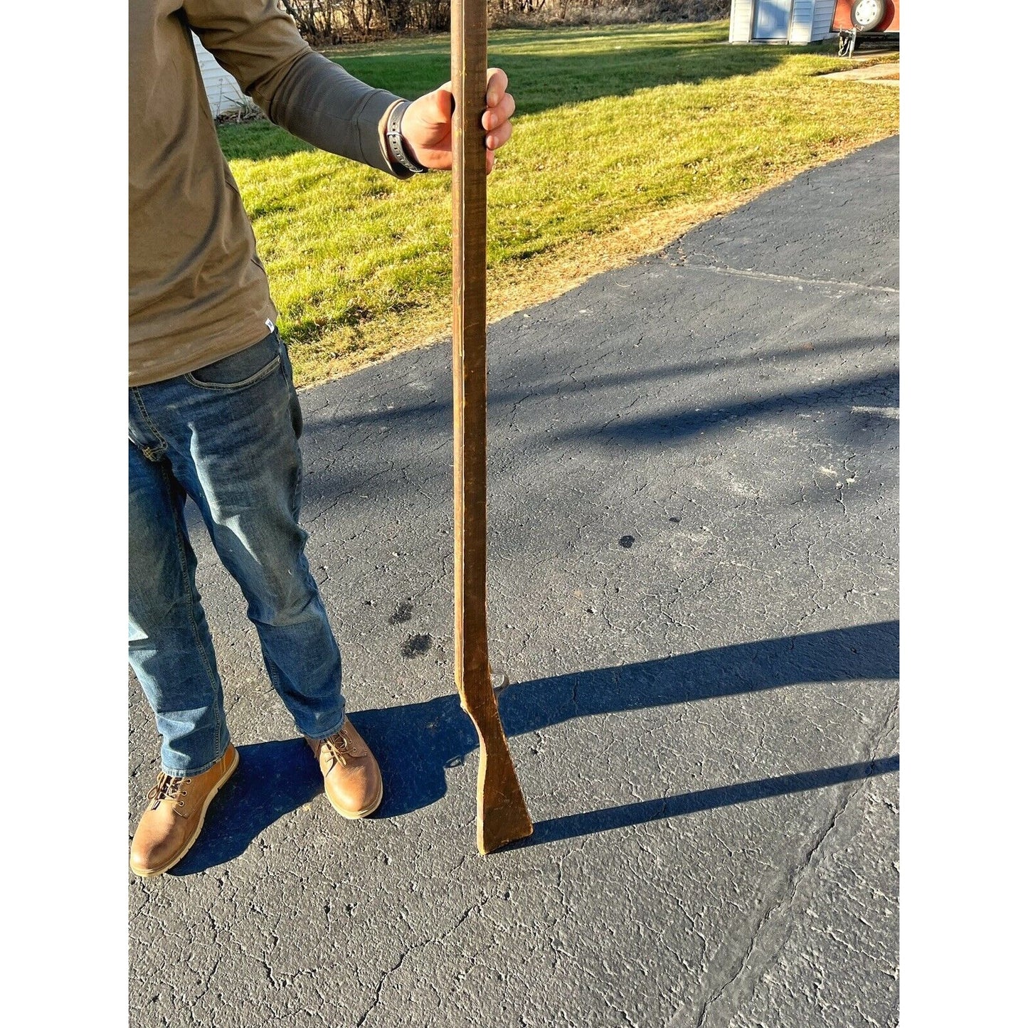 RARE Antique Torchlight Parade Marching Torch Political Campaign Grant Civil War