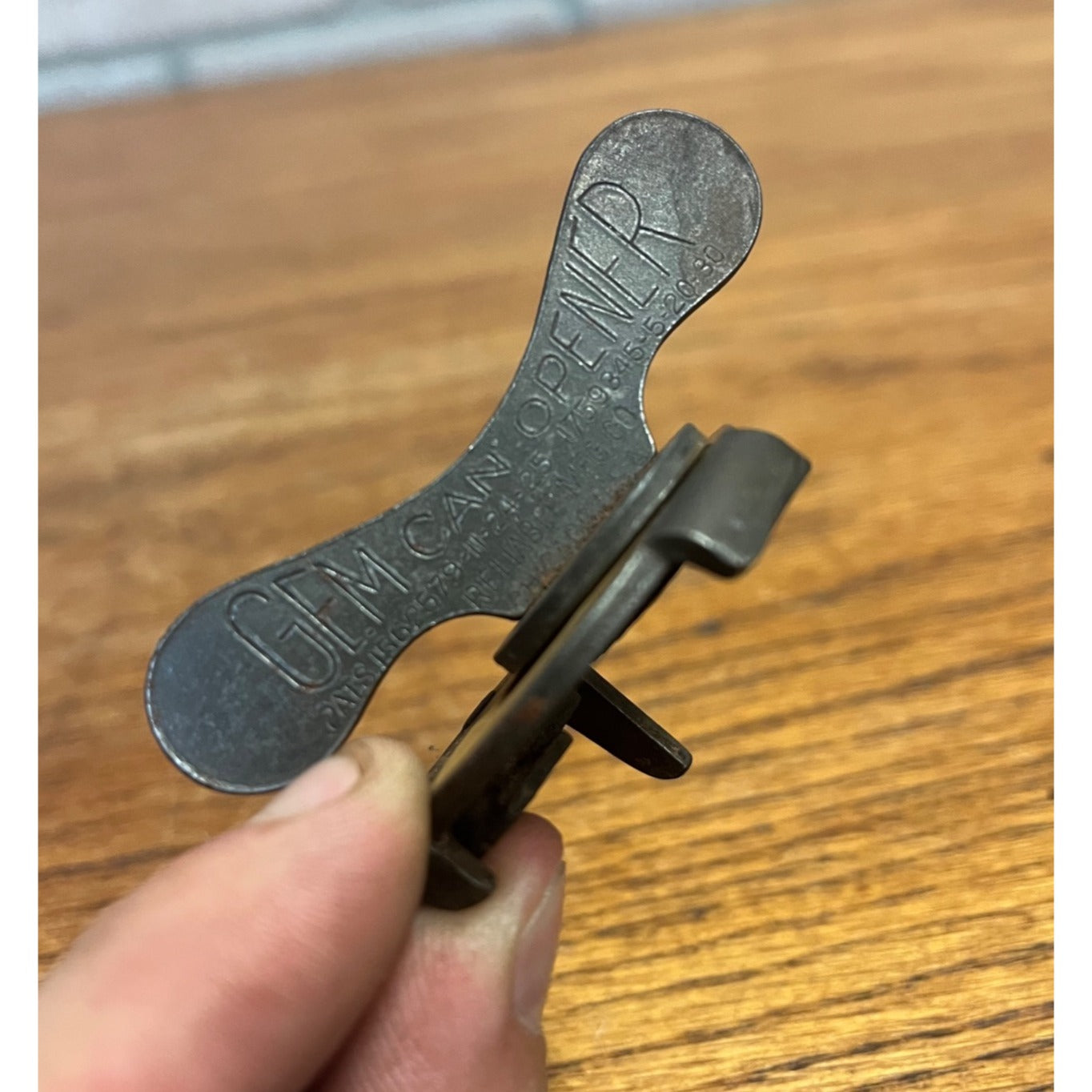 Vintage Reliable MFG CO GEM Can Opener Hand Held USA