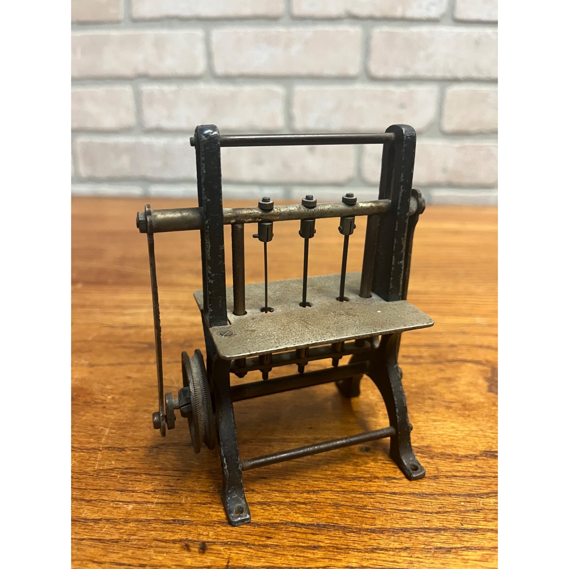 RARE Antique German Marklin Table Gang Saw Steam Engine Accessory Toy