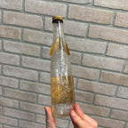 Vintage GARRETT'S VIRGINIA DARE WHITE WINE BOTTLE w/ LABELS & CAP 2/5 PINT EMPTY