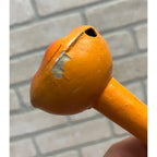 Vintage Halloween German Moon Face Noisemaker Horn Anthropomorphic 1990s