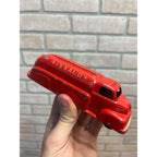 Vintage Tootsie Toy Red Metal Texaco Gasoline Oil Tanker Truck Tootsietoy AS-IS