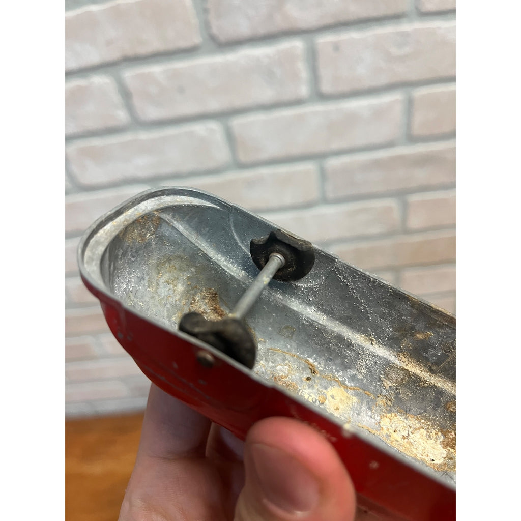 Vintage Tootsie Toy Red Metal Texaco Gasoline Oil Tanker Truck Tootsietoy AS-IS