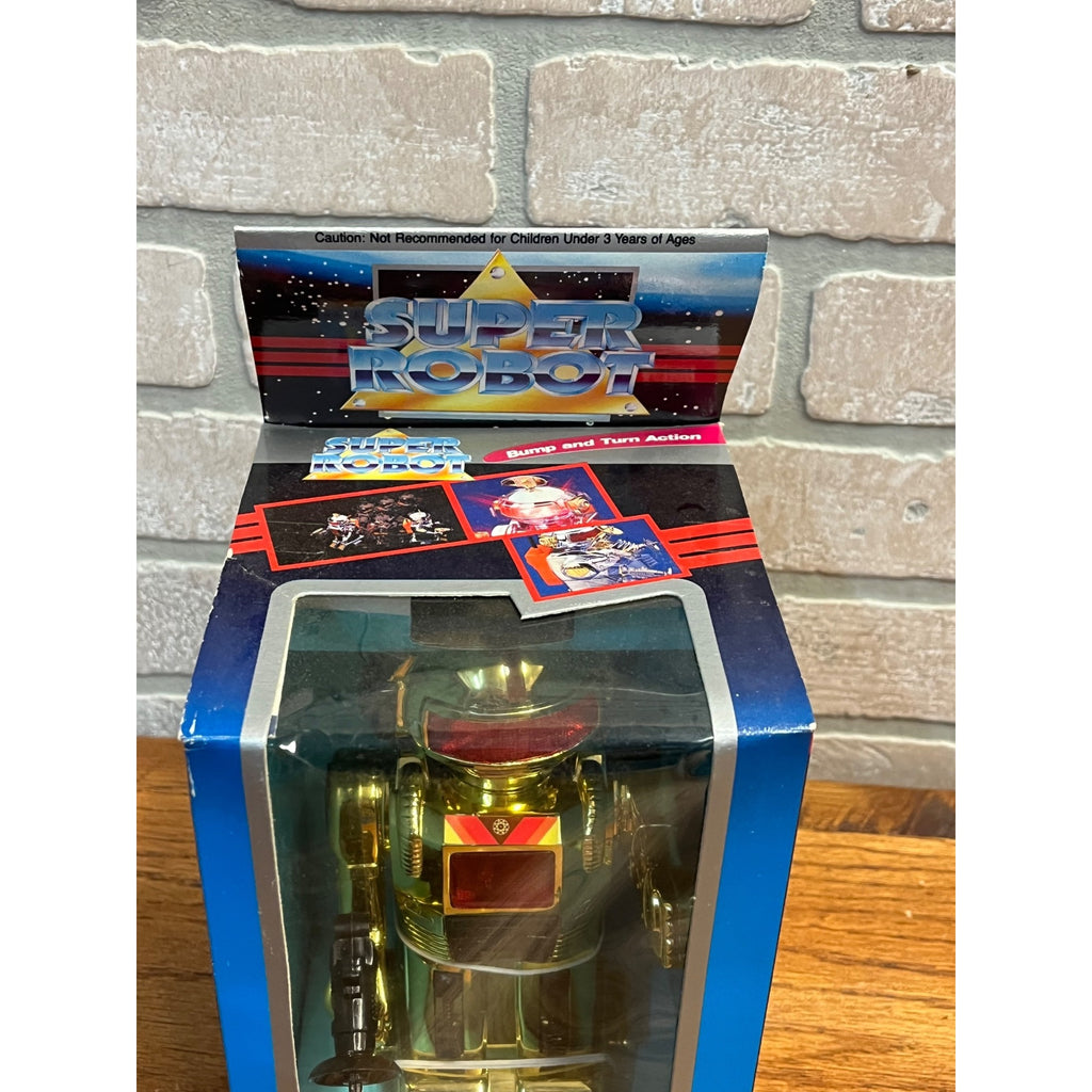 Vintage Lucky Yeh Super Robot Bump and Turn Action No. 8703 NEW NOS