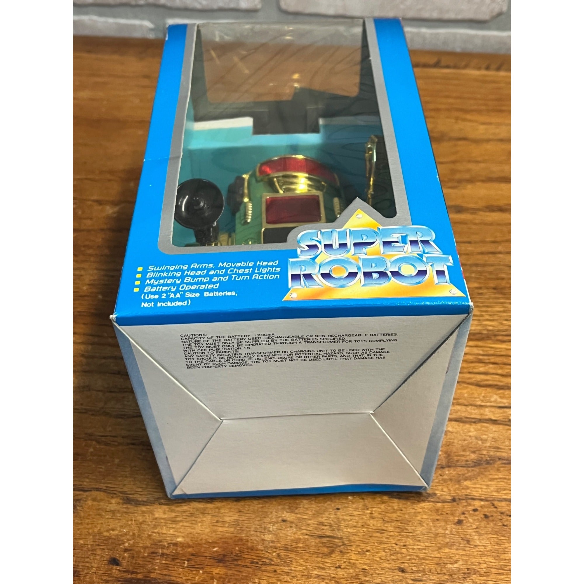 Vintage Lucky Yeh Super Robot Bump and Turn Action No. 8703 NEW NOS