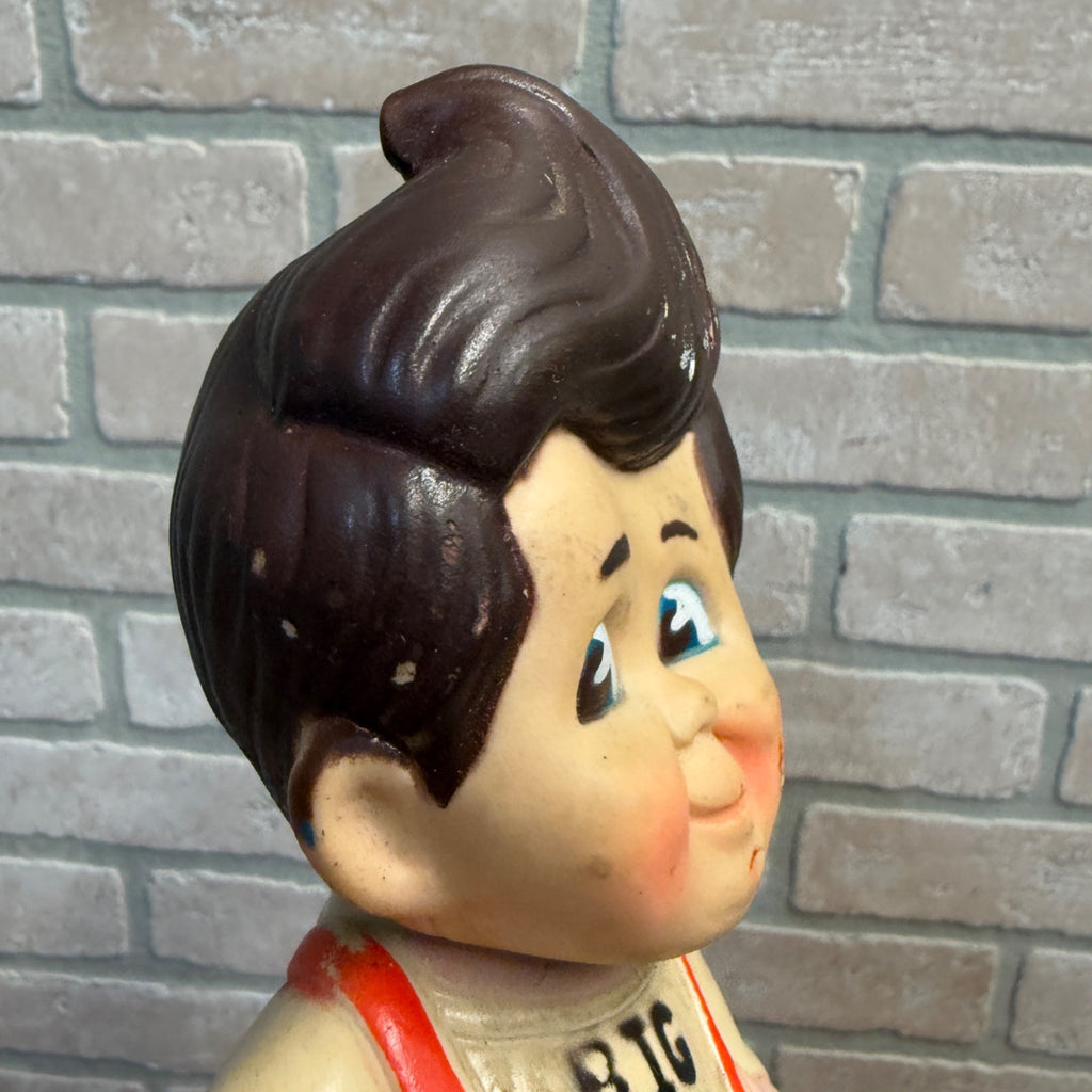 Vintage 1973 Bob's Big Boy Rubber/Vinyl Bank Doll Figure 8.5”