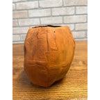 Antique 1920s German Halloween Jack o' Lantern JOL Pressed Cardboard Large 5.5"