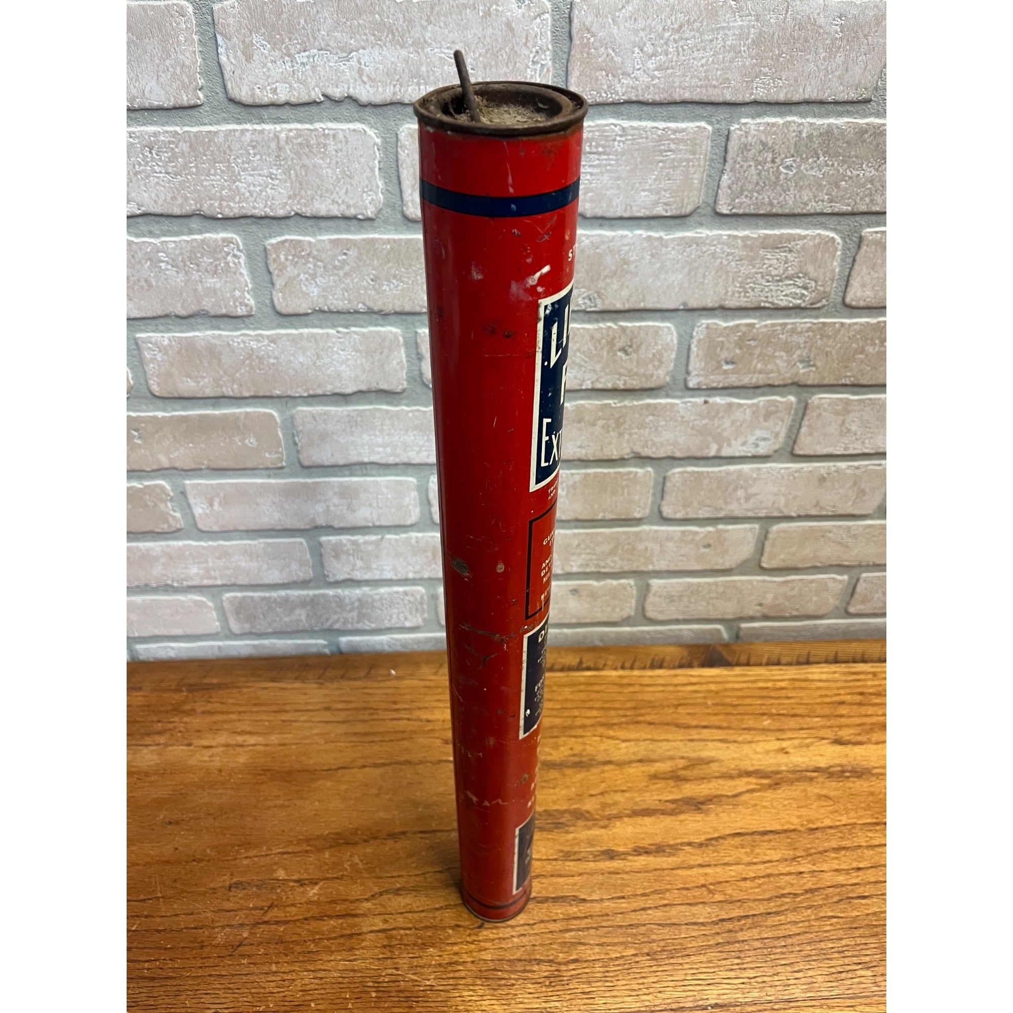 Antique Liberty Fire Extinguisher Wawanesa Insurance Dry Chemical 3 Pounds