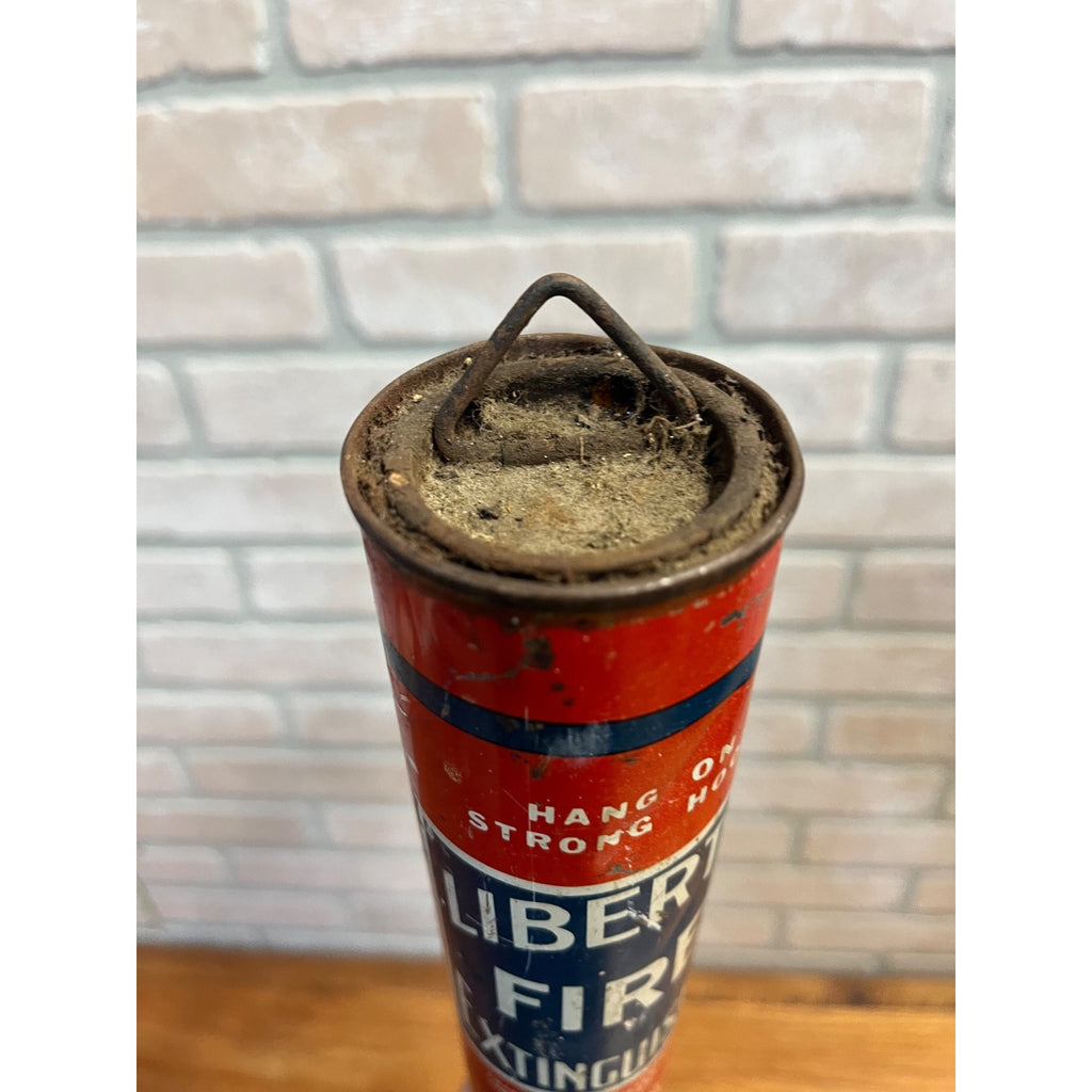 Antique Liberty Fire Extinguisher Wawanesa Insurance Dry Chemical 3 Pounds