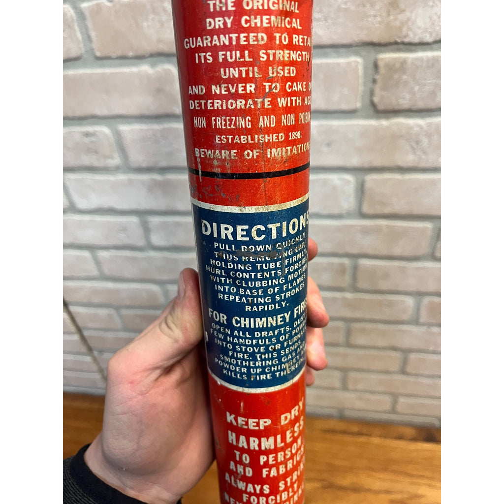 Antique Liberty Fire Extinguisher Wawanesa Insurance Dry Chemical 3 Pounds