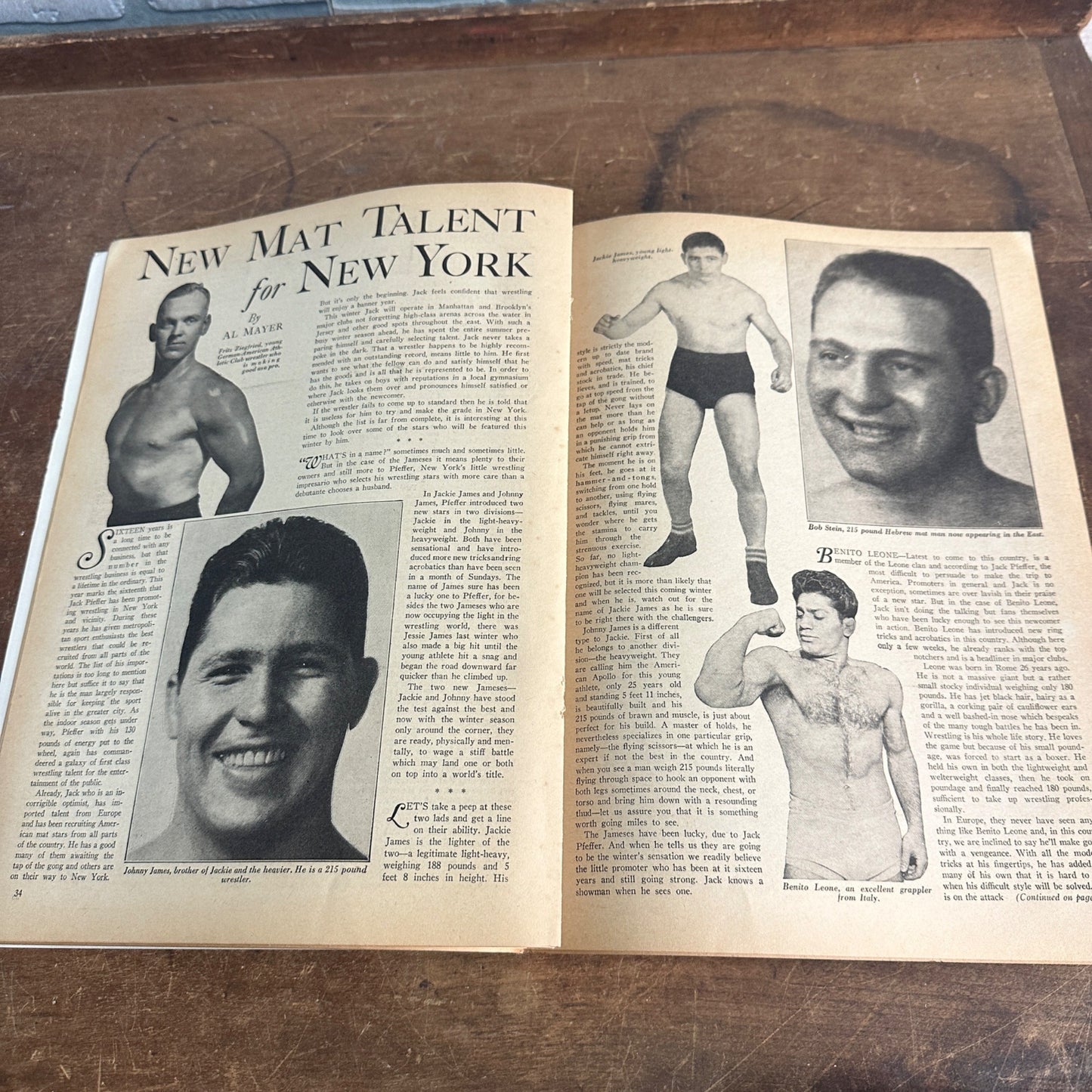 November 1938 The Ring Boxing Magazine - Gunnar Barlund Cover