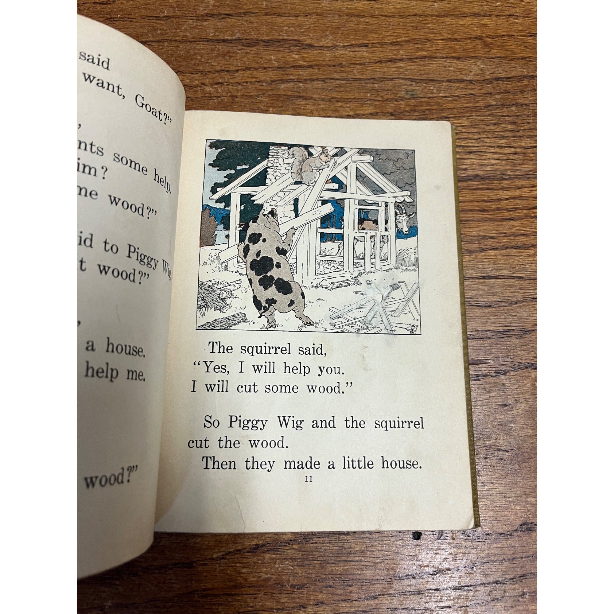 1923 My Animal Story Book Treasury Frederick Richardson 1st Ed. Halloween Hardcover Children's Literature