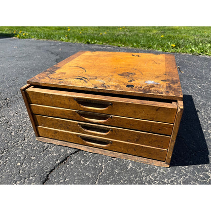 Vintage 1930 Niagara Carborundum Sharpening Stones Store Display Cabinet