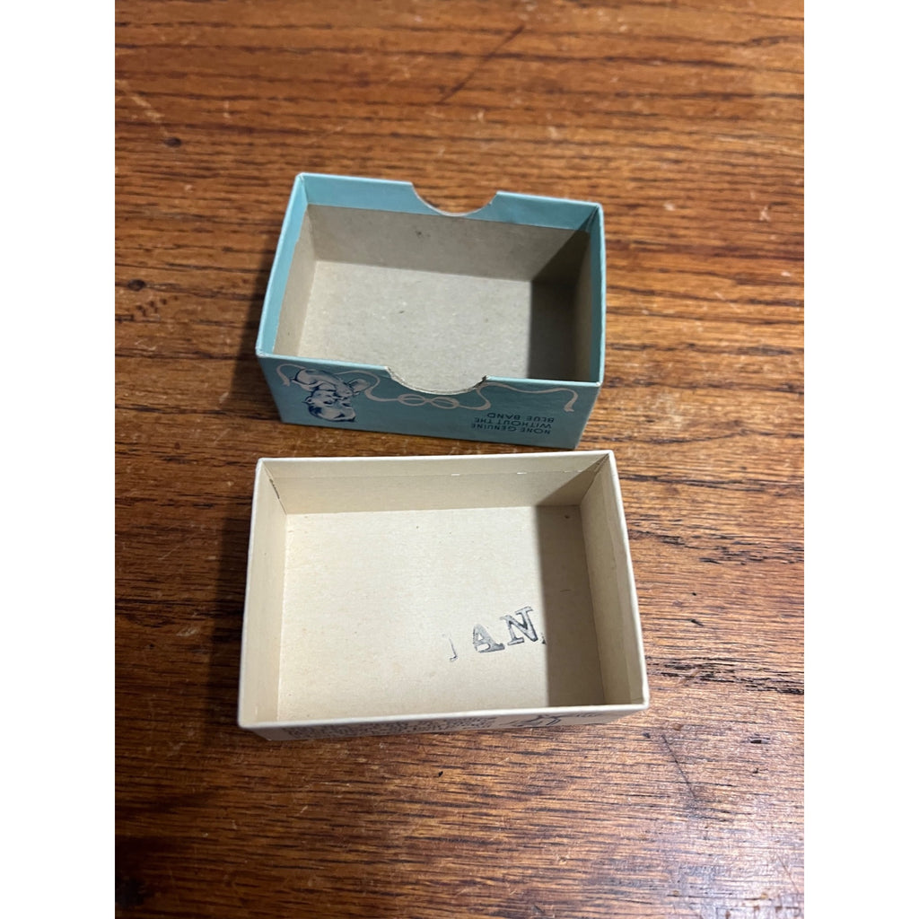 Vintage DAVOL Anti-Colic Brand Nipples The Sani-Tab Empty Advertising Box Only