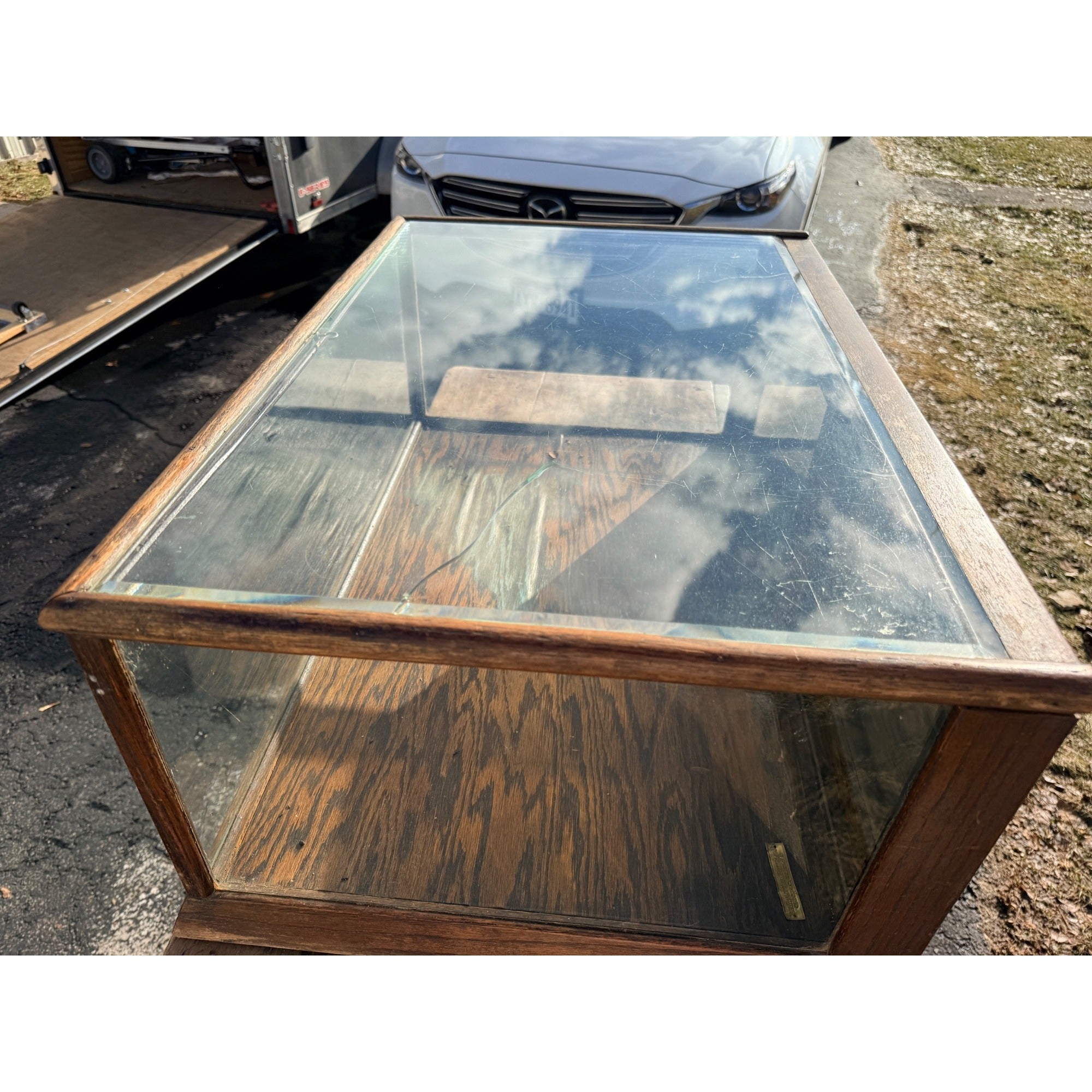 Vintage Countertop Display Case Showcase Winter Company Sheboygan