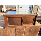 Vintage Countertop Display Case Showcase Winter Company Sheboygan