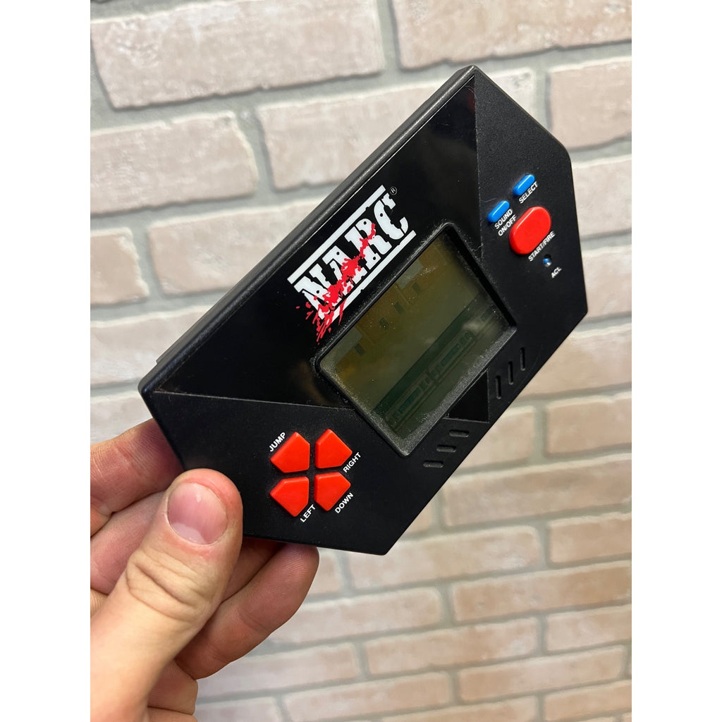 Vintage 1989 Akklaim NARC Handheld Video Game Classic - Tested Working