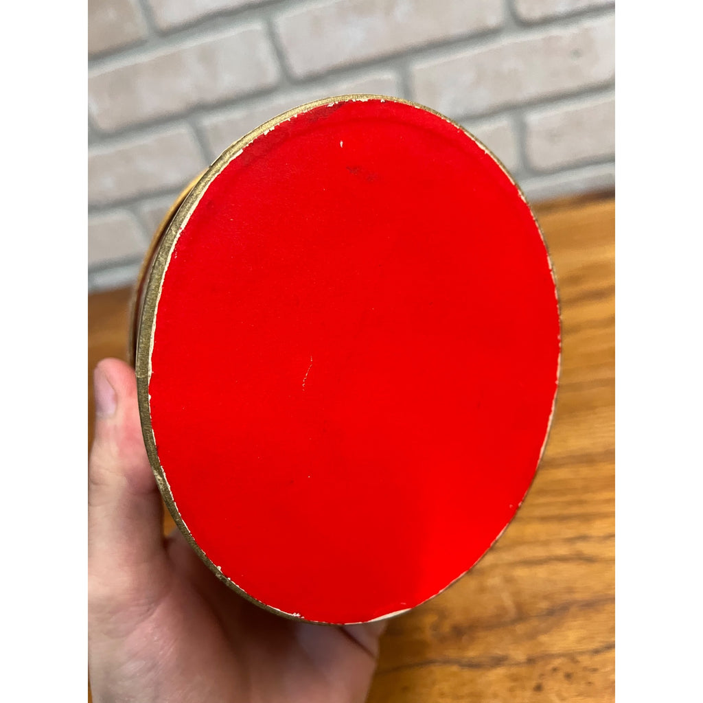 Antique Dobbs Fifth Avenue Salesman Sample Hat + Christmas Scene Box