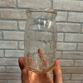 Vintage Racine Pure Milk Glass Cottage Cheese Bottle Jar Racine Wi Wisconsin