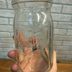 Vintage Racine Pure Milk Glass Cottage Cheese Bottle Jar Racine Wi Wisconsin