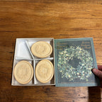Lot Savons Soaps Lavender Christmas Gardenia with boxes, New