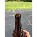 Pre-Pro Amber Bechaud Brewing Co Fond Du Lac , WIS Bottle Embossed WF&S  9 1/2"