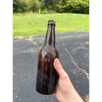 Pre-Pro Amber Bechaud Brewing Co Fond Du Lac , WIS Bottle Embossed WF&S  9 1/2"