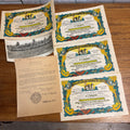 WW2 USS S.D. Sturgis Imperium Neptuni Regis Certificate Equator US Navy 3166