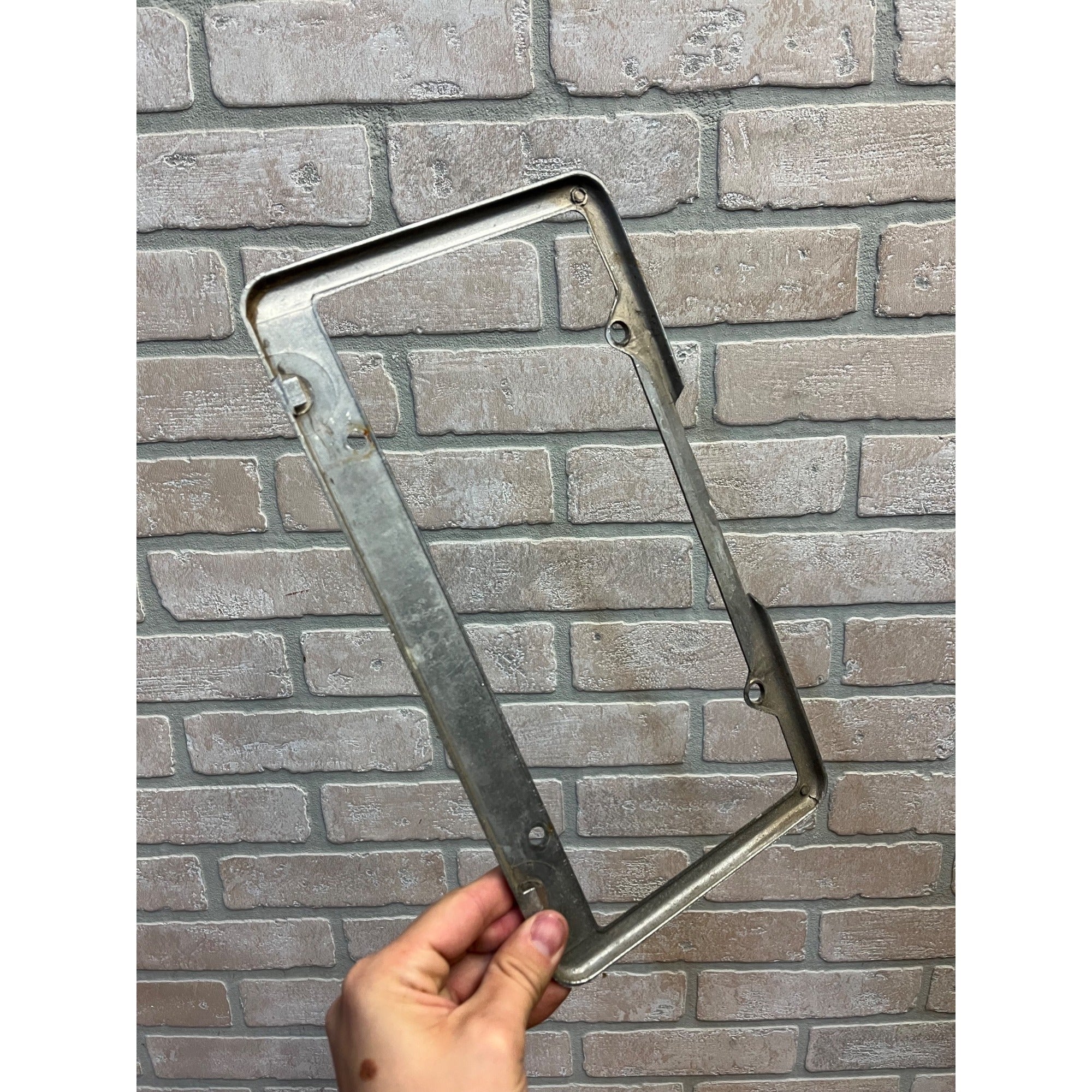 Vintage Laurel Motors Westmont IL Mercedes-Benz BMW Metal License Plate Frame