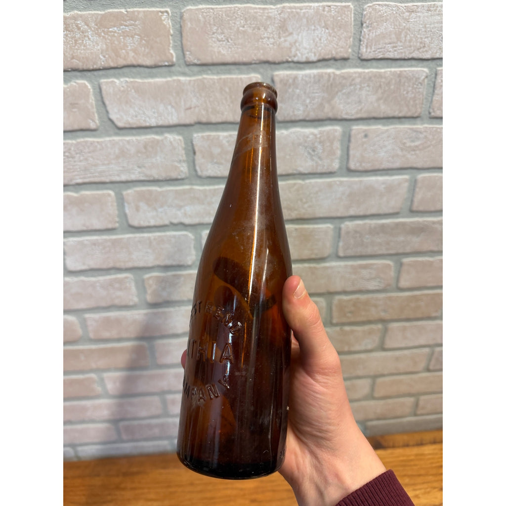 Pre Prohibition West Bend Lithia Company Beer Bottle Wisconsin WI Embossed