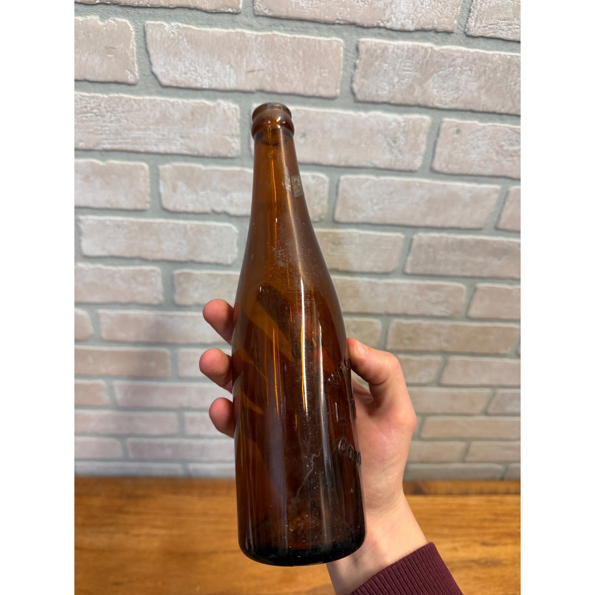 Pre Prohibition West Bend Lithia Company Beer Bottle Wisconsin WI Embossed