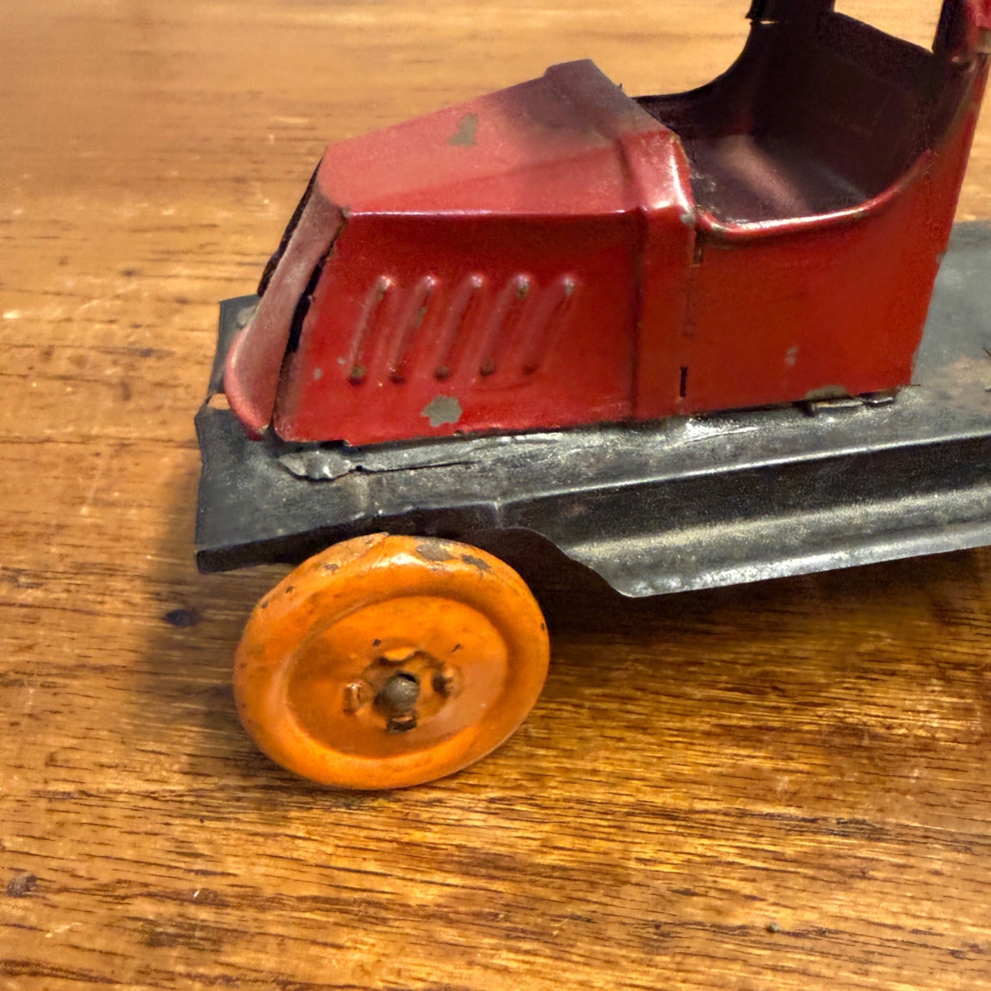 Vintage 1920s Marx Mack Truck C-Cab Dump Truck Tin Toy -- As-Is - Parts