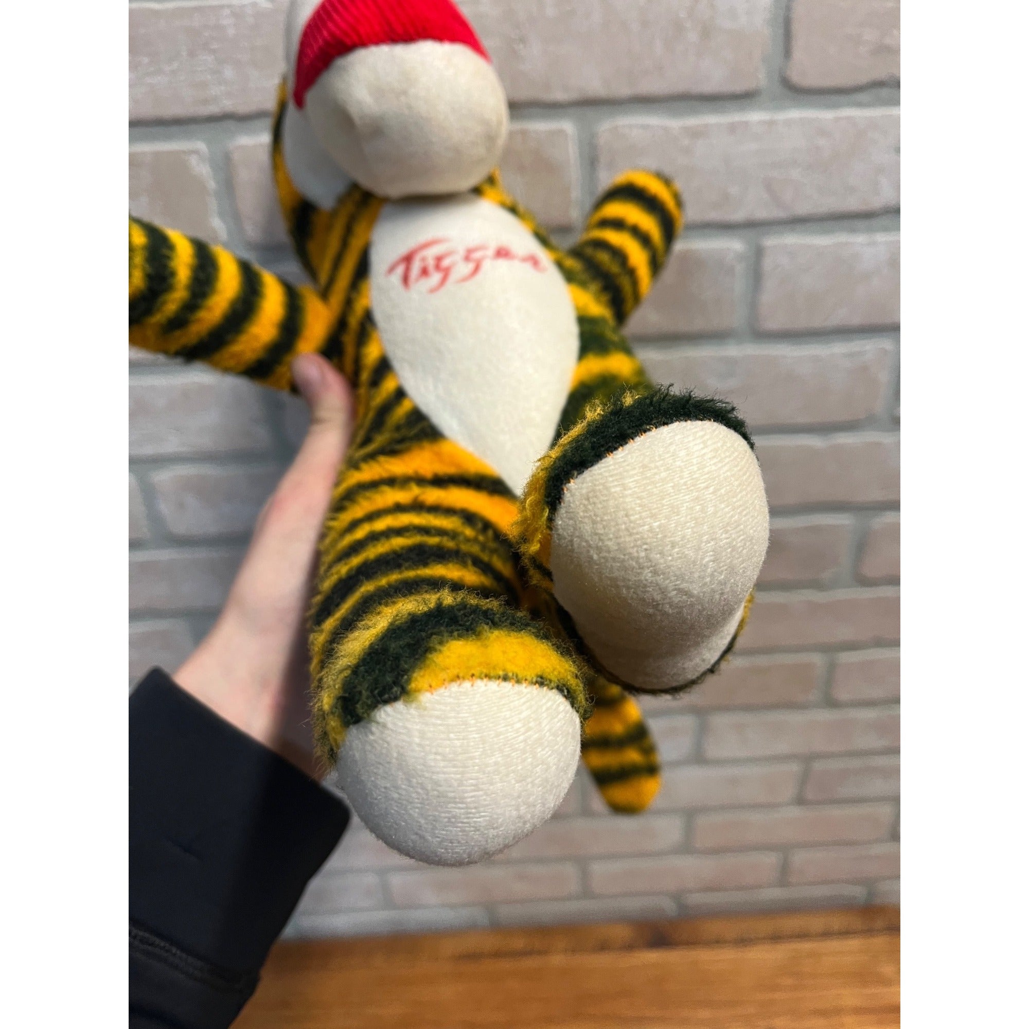 Vintage 1970s Winnie the Pooh Tigger 14" Plush Stuffed Animal Sears Roebuck