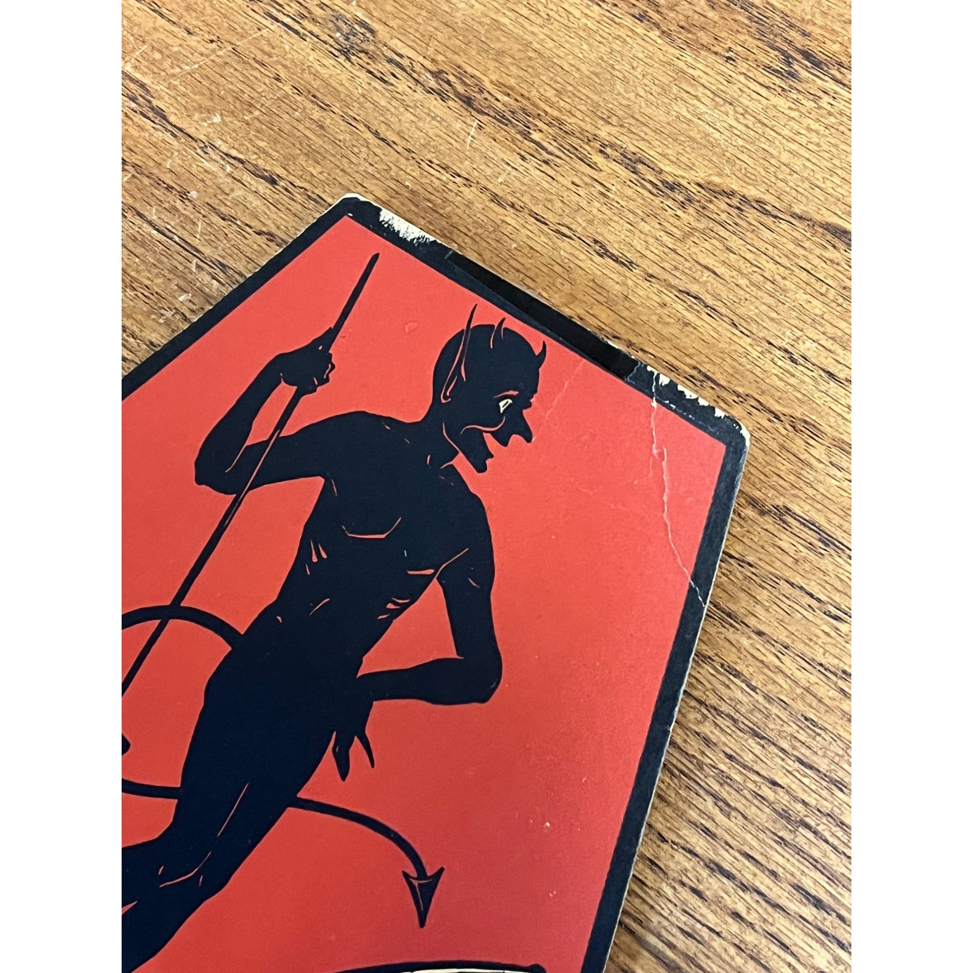 EXCEEDINGLY RARE Antique Beistle Halloween Party Hats Devil Riding Bat & Witch