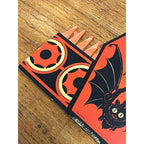 EXCEEDINGLY RARE Antique Beistle Halloween Party Hats Devil Riding Bat & Witch