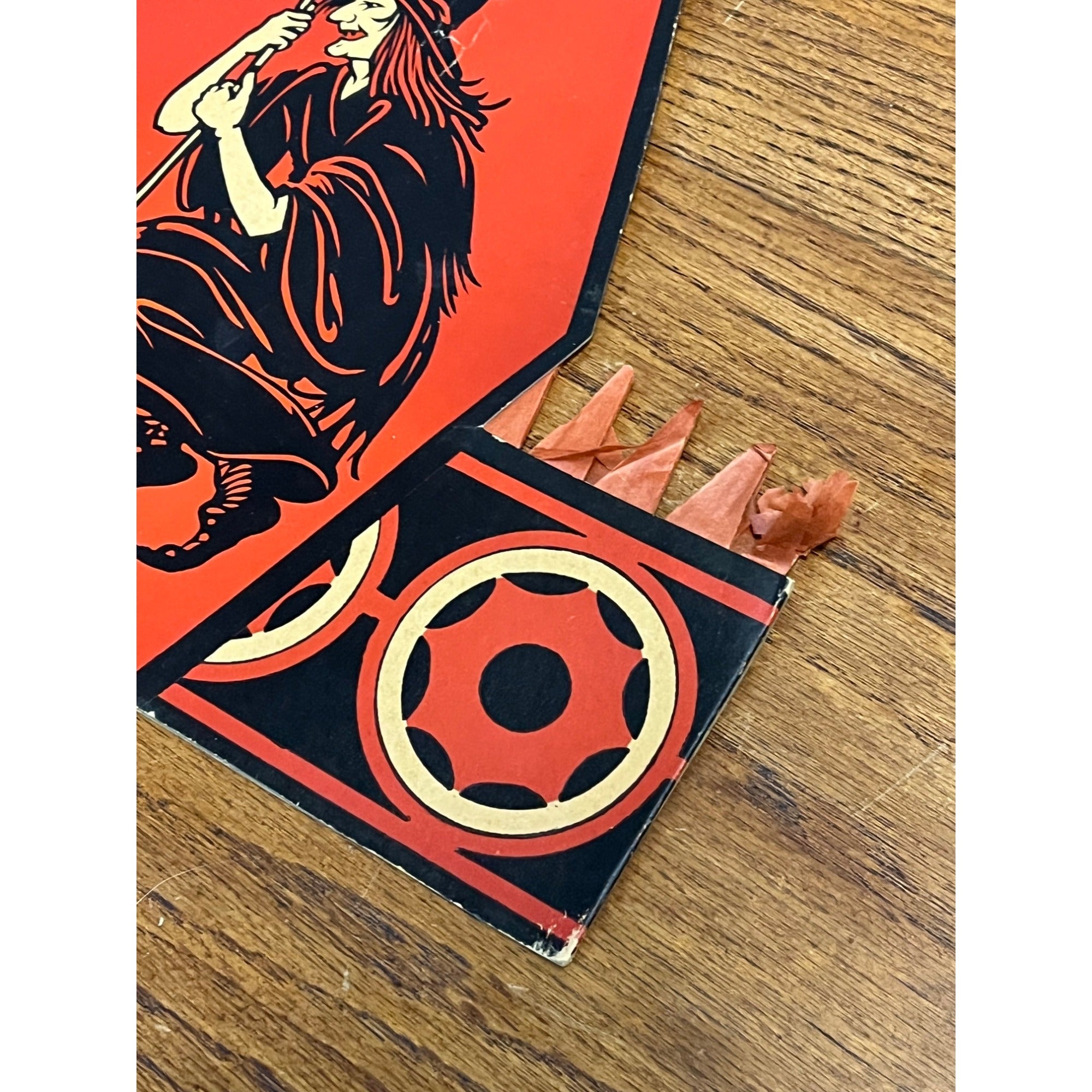 EXCEEDINGLY RARE Antique Beistle Halloween Party Hats Devil Riding Bat & Witch