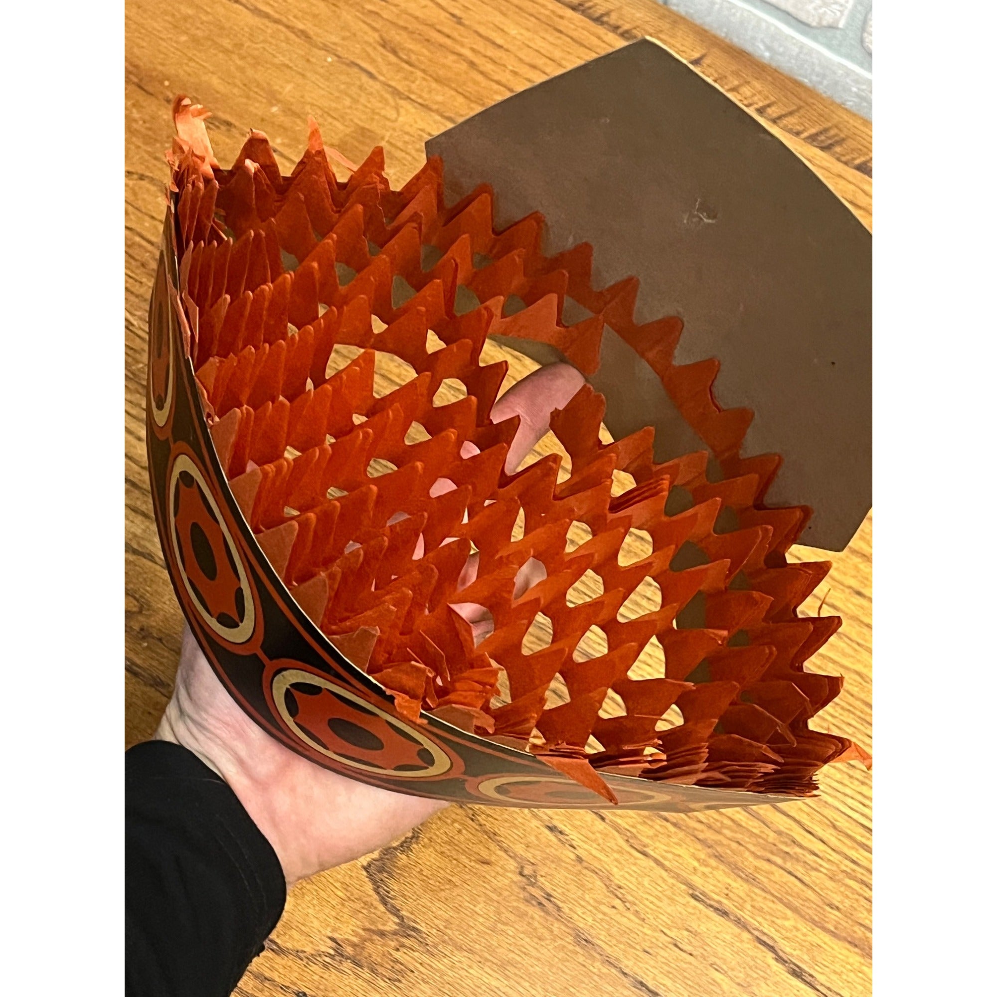 EXCEEDINGLY RARE Antique Beistle Halloween Party Hats Devil Riding Bat & Witch