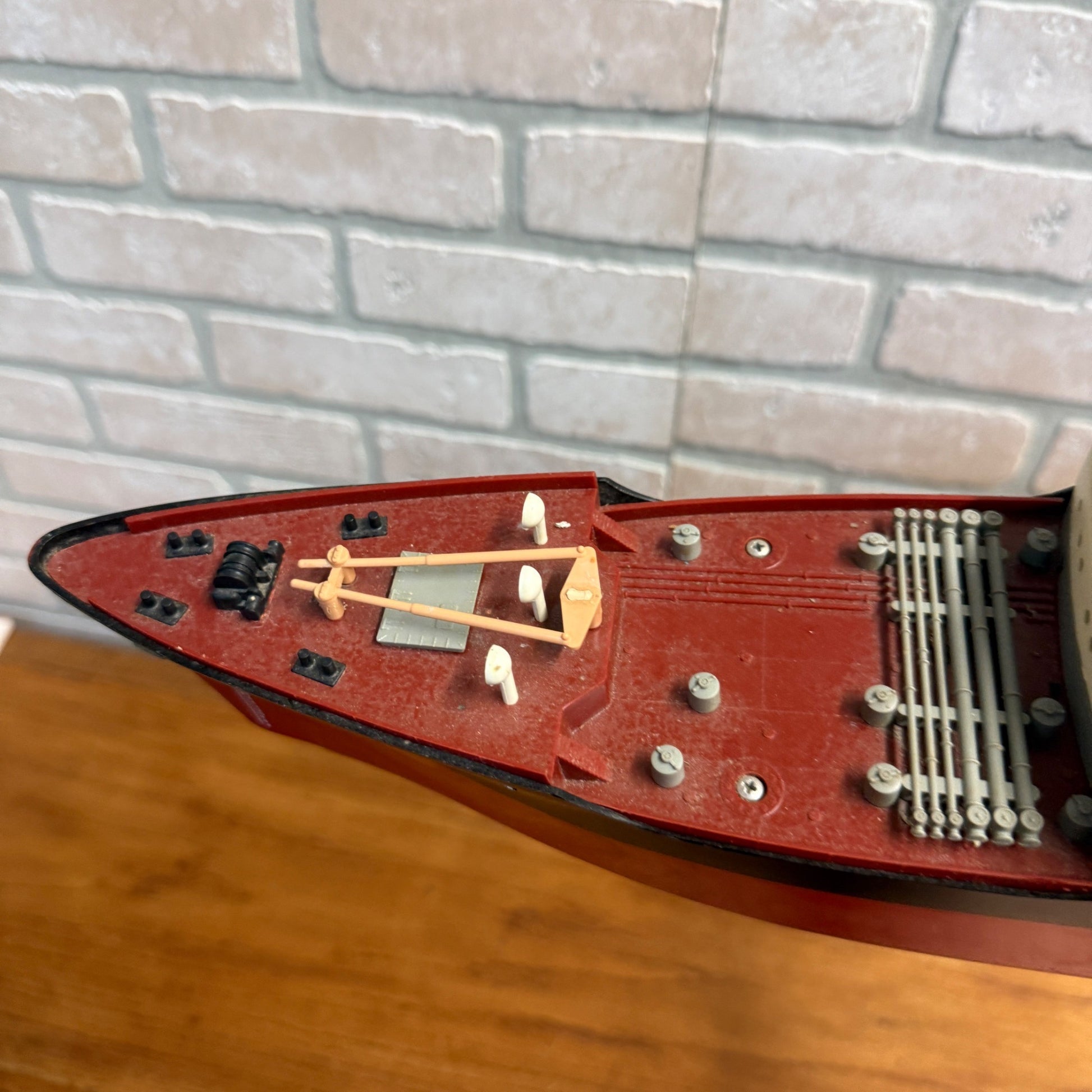 Vintage Wen Mac SS Texaco North Dakota Oil Tanker Ship Advertising Toy Parts