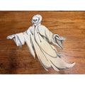 Scarce 1929 Vintage Dennison Halloween Floating Spectre Floating Ghost Diecut