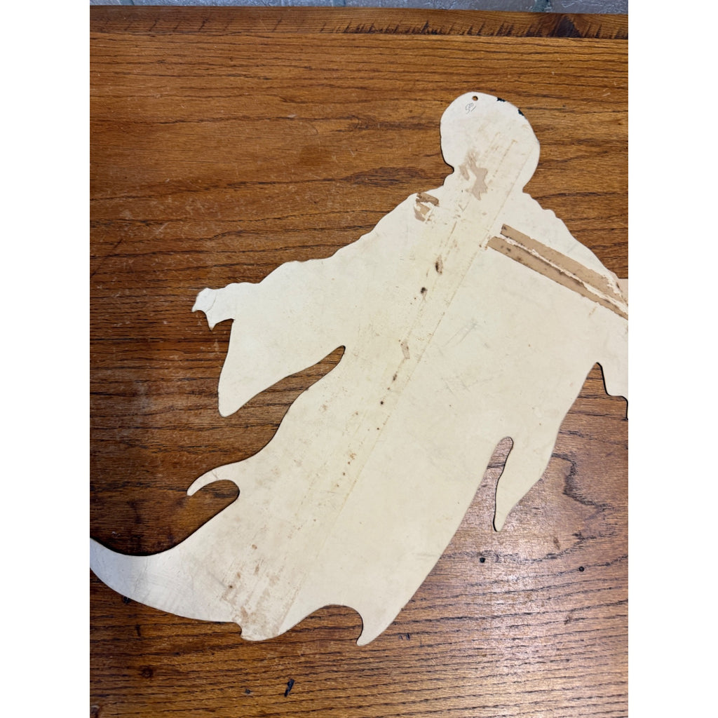 Scarce 1929 Vintage Dennison Halloween Floating Spectre Floating Ghost Diecut