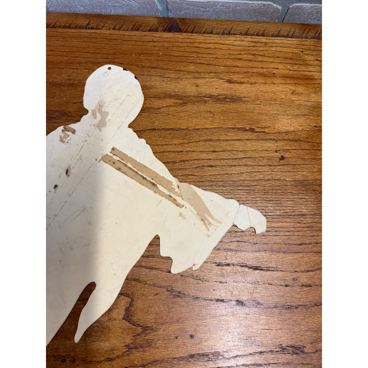 Scarce 1929 Vintage Dennison Halloween Floating Spectre Floating Ghost Diecut