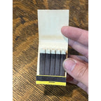 Vintage Unstruck Matchbook Advertising  - The Ervins Yellow Jacket Supper Club -Winchester, Wis