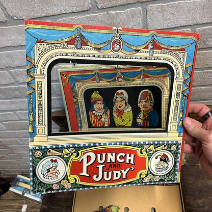 RARE Vintage 1930 Punch and Judy Parker Brothers Board Shooting Target Game