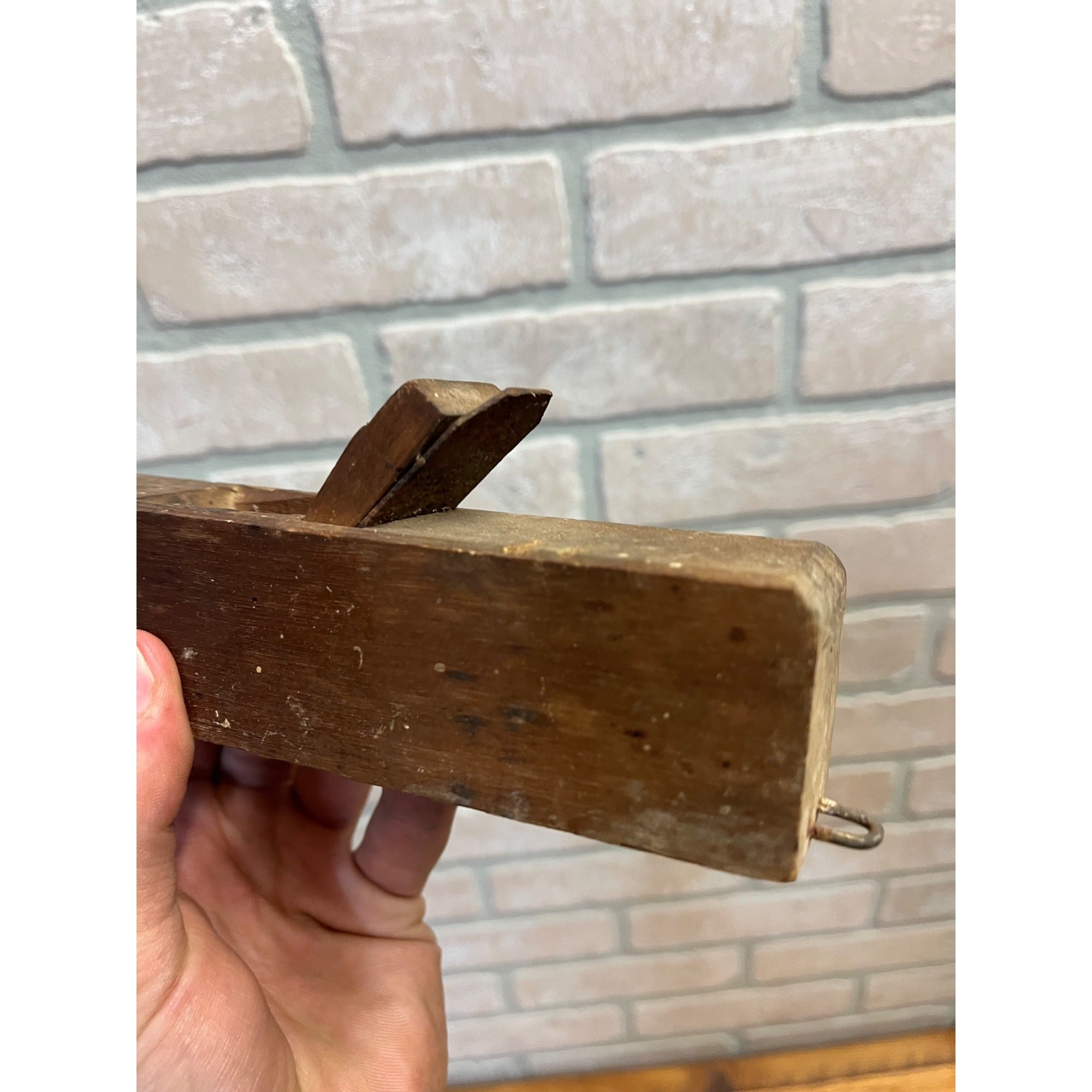 Vintage Antique Small Cabinetmaker Woodworking Plane Tool Miniature 6.75" Long
