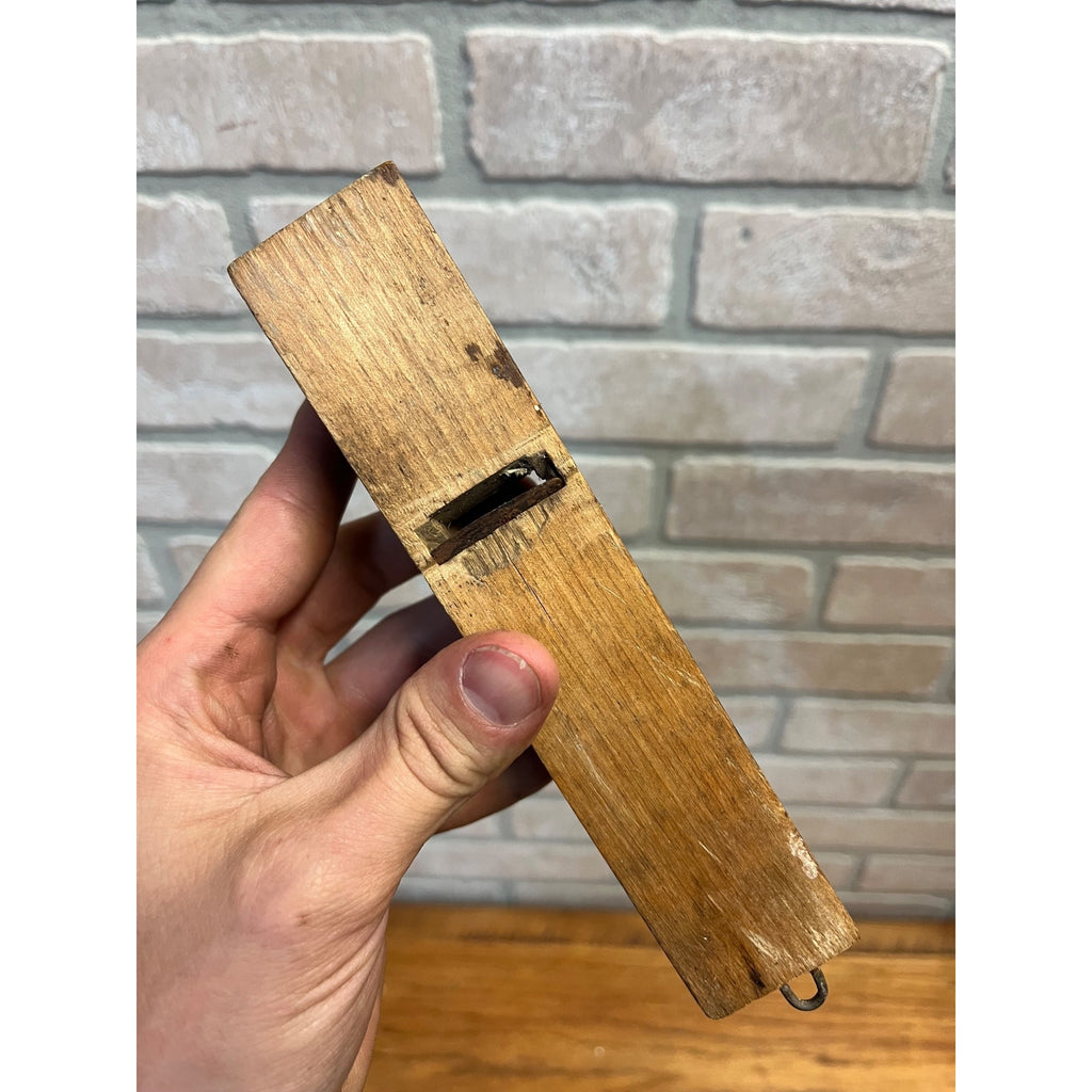 Vintage Antique Small Cabinetmaker Woodworking Plane Tool Miniature 6.75" Long