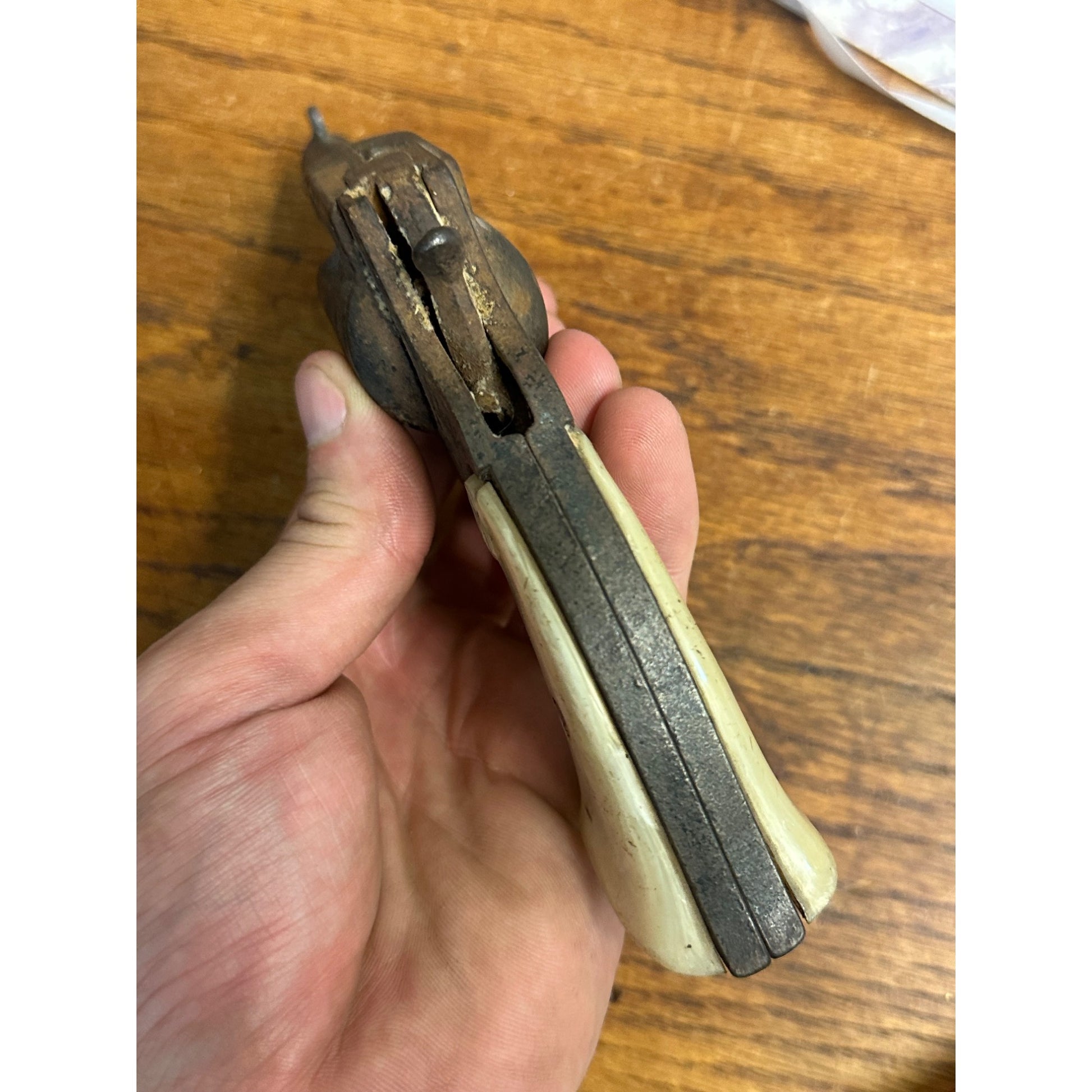 Vintage 1930s Kilgore Lone Ranger Cap Gun Revolver Hi-Ho Silver Cast Toy