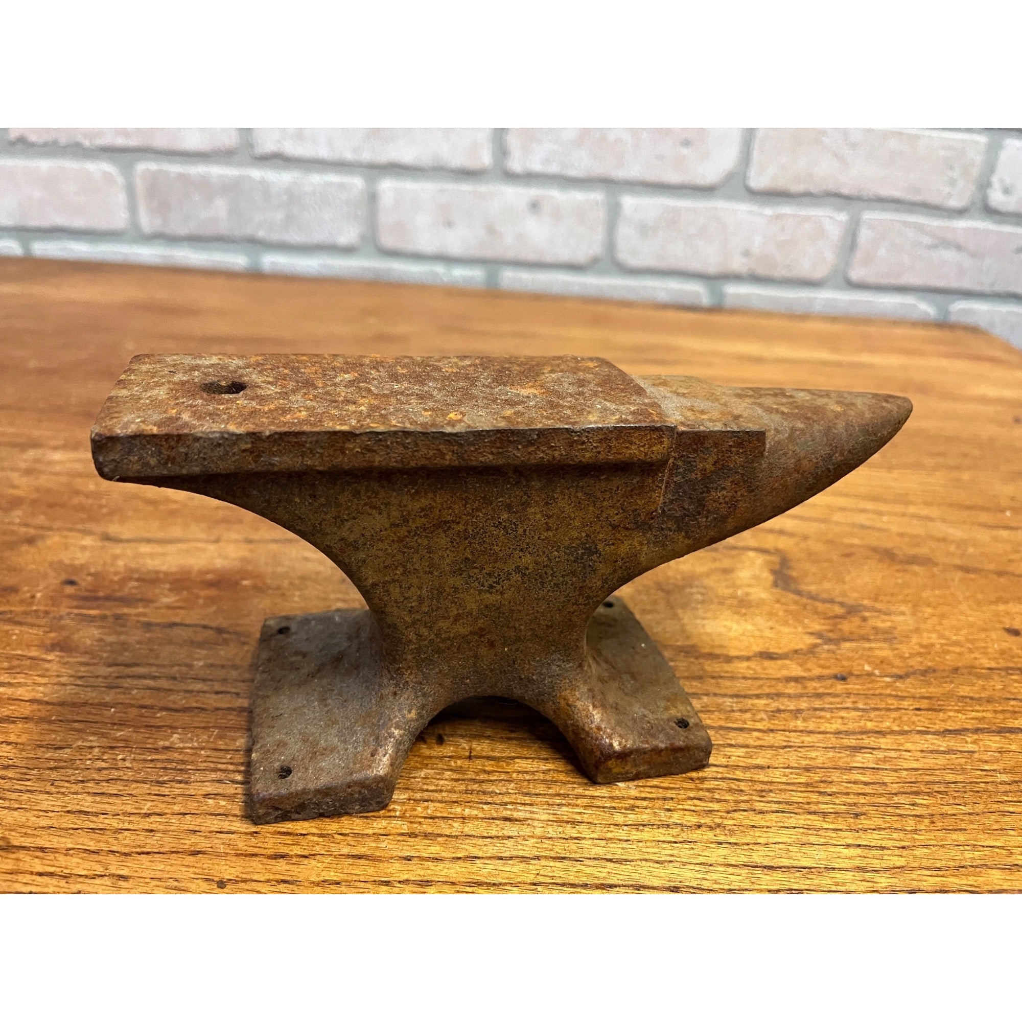 Antique Vintage Bench Anvil Tinsmith Machinist Jeweler Small 8” Long