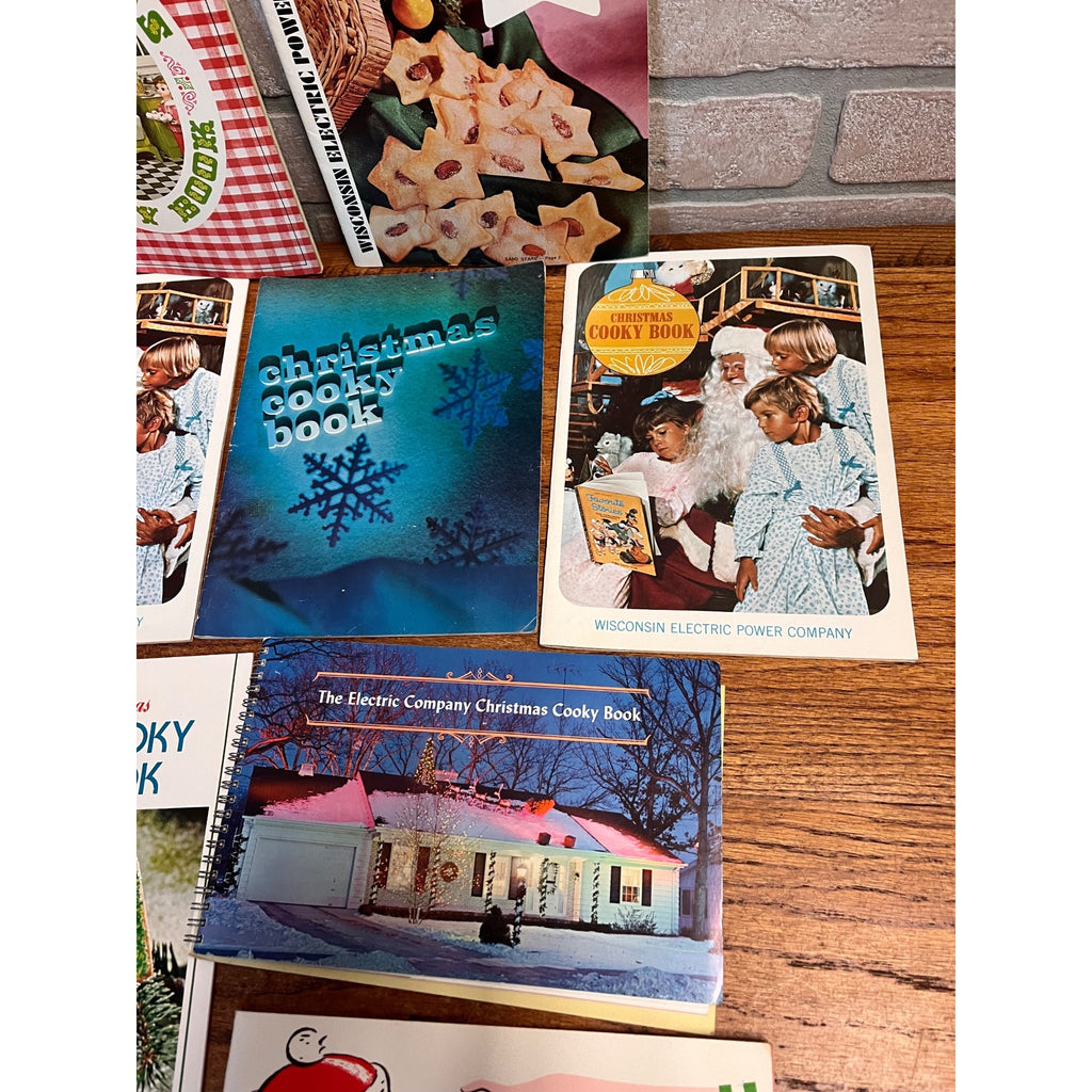Vintage Wisconsin Electric Power Company Christmas Cooky Book Cookie Recipes Lot