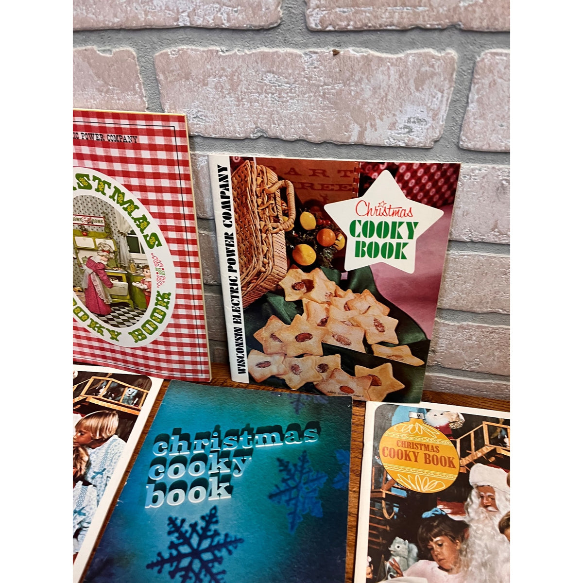 Vintage Wisconsin Electric Power Company Christmas Cooky Book Cookie Recipes Lot